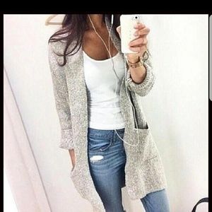 Light grey cardigan